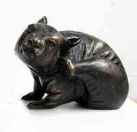 Tim Thomson Scratching Hairy Nosed Wombat ART LOGIC